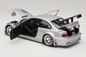 BMW M3 E46 GTR Street Silver Minichamps 1:18 100012100 Diecast — photo 5 of 8