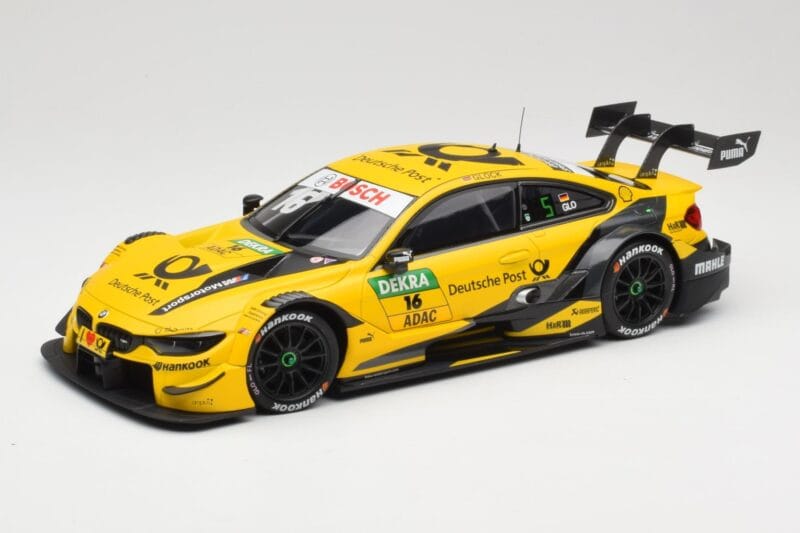 BMW M4 F82 #16 BMW Team RMG T. Glock DTM 2018 Minichamps 1:18 155182816 Diecast