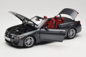 BMW M4 F83 Cabriolet Mineral Grey Paragon 1:18 80432339610 Diecast — photo 2 of 8