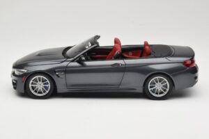 BMW M4 F83 Cabriolet Mineral Grey Paragon 1:18 80432339610 Diecast — photo 4 of 8