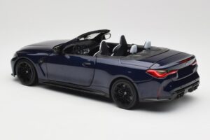BMW M4 G82 Cabriolet Blue Metallic Minichamps 1:18 110021031 Diecast — photo 7 of 8
