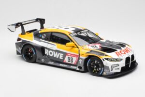 BMW M4 G82 GT3 Rowe Racing #98 ADAC 24 Hours Nürburgring 2022 Minichamps 1:18 113222098 Diecast — photo 6 of 8