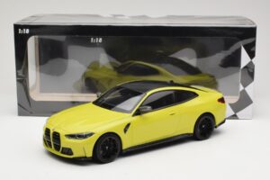 BMW M4 G82 Yellow Minichamps 1:18 155020120 Diecast — photo 6 of 6
