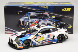 BMW M4 GT3 #46 V. Rossi / A. Farfus / M. Martin Team WRT 12 Hours of Bathurst 2023 Minichamps 1:18 113232146 Diecast — photo 8 of 8