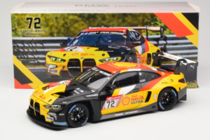 BMW M4 GT3 #72 D. Harper / M. Hesse / N. Verhagen BMW Junior Team 24 Hours of Nurburgring 2023 Minichamps 1:18 113232072 Diec — photo 8 of 8