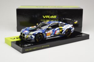 BMW M4 GT3 Team WRT #46 V. Rossi / A. Al-Harthy / M. Martin DNF 24 Hours of Le Mans 2024 Minichamps 1:18 113242446 Diecast — photo 8 of 8