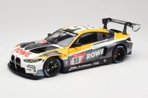 BMW M4 GT3 #98 M. Wittmann / S. van der Linde Rowe Racing ADAC 24h Nurburgring 2023 Minichamps 1:18 113232098 Diecast