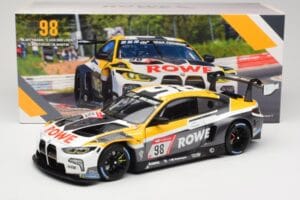 BMW M4 GT3 #98 M. Wittmann / S. van der Linde Rowe Racing ADAC 24h Nurburgring 2023 Minichamps 1:18 113232098 Diecast — photo 8 of 8