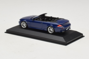 BMW M6 E64 Cabriolet Blue Metallic Minichamps 1:43 BMW017 Diecast — photo 3 of 4