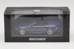 BMW M6 E64 Cabriolet Blue Metallic Minichamps 1:43 BMW017 Diecast — photo 4 of 4