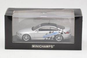 BMW M6 E63 IAA Frankfurt Silver Minichamps 1:43 M6001 Diecast — photo 4 of 4