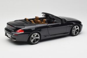 BMW M6 E64 Cabriolet Sapphire Black Kyosho 1:18 80430417424 Diecast — photo 4 of 9