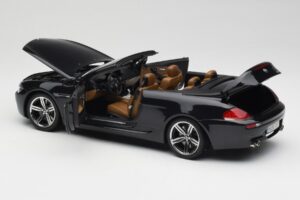 BMW M6 E64 Cabriolet Sapphire Black Kyosho 1:18 80430417424 Diecast — photo 6 of 9