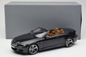 BMW M6 E64 Cabriolet Sapphire Black Kyosho 1:18 80430417424 Diecast — photo 9 of 9