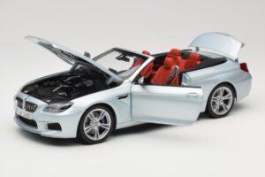 BMW M6 F12 Convertible Silverstone Silver Paragon 1:18 8043225656 Diecast — photo 2 of 8