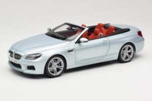 BMW M6 F12 Convertible Silverstone Silver Paragon 1:18 8043225656 Diecast