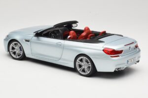 BMW M6 F12 Convertible Silverstone Silver Paragon 1:18 8043225656 Diecast — photo 7 of 8