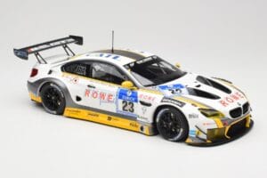BMW M6 GT3 F13 #23 Rowe Racing A. Sims / P. Eng 24h Nurburgring 2016 Minichamps 1:18 155162623 Diecast — photo 4 of 6