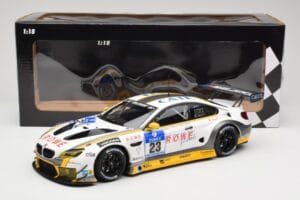 BMW M6 GT3 F13 #23 Rowe Racing A. Sims / P. Eng 24h Nurburgring 2016 Minichamps 1:18 155162623 Diecast — photo 6 of 6