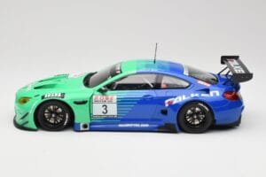 BMW M6 GT3 F13 #3 Falken Motorsports P. Düsseldorf / J. Müller VLN Winner Heat 4 2017 Minichamps 1:18 153172693 Diecast — photo 3 of 6