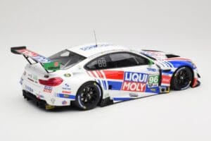 BMW M6 GT3 F13 #96 Turner Motorsport B. Auberlen / R. Foley Class Winner Petit Le Mans 2019 Minichamps 1:18 153192696 Diecast — photo 2 of 6
