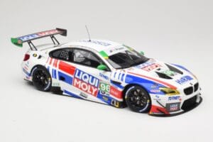 BMW M6 GT3 F13 #96 Turner Motorsport B. Auberlen / R. Foley Class Winner Petit Le Mans 2019 Minichamps 1:18 153192696 Diecast — photo 4 of 6