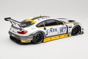 BMW M6 GT3 F13 #98 Rowe Racing M. Palttala / N. Catsburg 2nd Place 24 Hours of Nurburgring 2017 Minichamps 1:18 155172698 Die — photo 2 of 6