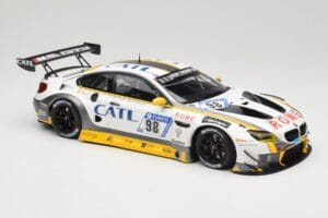 BMW M6 GT3 F13 #98 Rowe Racing M. Palttala / N. Catsburg 2nd Place 24 Hours of Nurburgring 2017 Minichamps 1:18 155172698 Die — photo 4 of 6