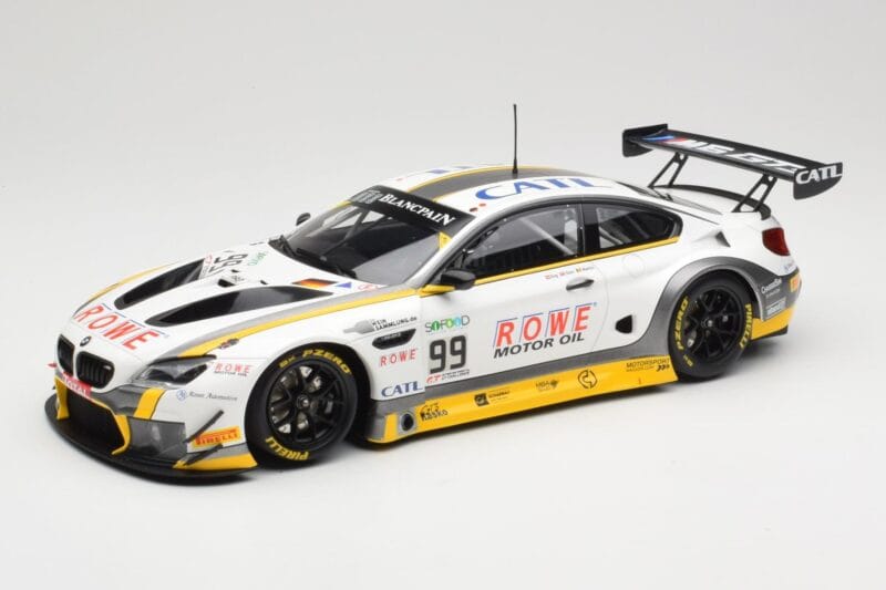 BMW M6 GT3 F13 #99 Rowe Racing P. Eng / M. Martin 24 Hours of Spa 2017 Minichamps 1:18 155172689 Diecast