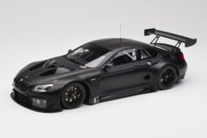 BMW M6 GT3 F13 Plain Body Version Matte Black Minichamps 1:18 155162610 Diecast