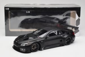 BMW M6 GT3 F13 Plain Body Version Matte Black Minichamps 1:18 155162610 Diecast — photo 6 of 6