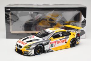 BMW M6 GT3 Rowe Racing #99 A. Sims / N. Catsburg / N. Yelloly Winners 24 Hours Nurburgring 2020 Minichamps 1:18 155202699 Die — photo 6 of 6
