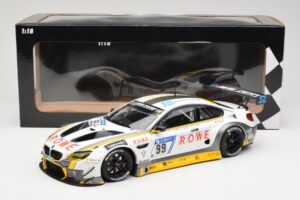 BMW M6 GT3 Rowe Racing #99 M. Basseng / M. Martin 24 Hours Nurburgring 2017 Minichamps 1:18 155172699 Diecast — photo 6 of 6