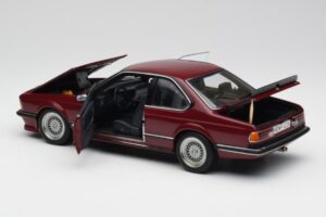 BMW M635 CSi E24 Karmin Red AUTOart 1:18 70528 Diecast — photo 5 of 8