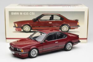 BMW M635 CSi E24 Karmin Red AUTOart 1:18 70528 Diecast — photo 8 of 8