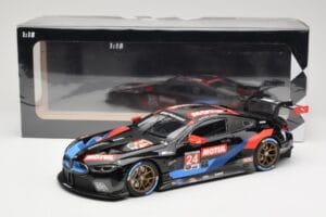 BMW M8 GTE RLL Racing #24 J. Edwards / J. Krohn IMSA GP Road Atlanta 2020 Minichamps 1:18 155202994 Diecast — photo 6 of 6