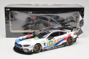 BMW M8 GTE Team Mtek #82 T. Blomqvist / A. Felix da Costa 6 Hours of Fuji 2018 Minichamps 1:18 155182982 Diecast — photo 6 of 6