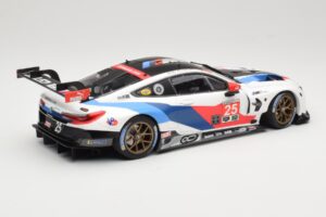 BMW M8 GTE Team RLL C. De Phillippi / B. Auberlen 2nd in Class 12 Hours of Sebring 2018 Minichamps 1:18 155182925 Diecast — photo 2 of 6