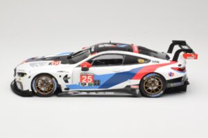 BMW M8 GTE Team RLL C. De Phillippi / B. Auberlen 2nd in Class 12 Hours of Sebring 2018 Minichamps 1:18 155182925 Diecast — photo 3 of 6