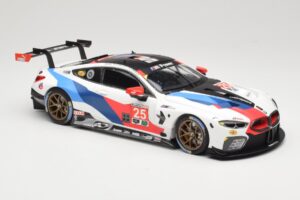 BMW M8 GTE Team RLL C. De Phillippi / B. Auberlen 2nd in Class 12 Hours of Sebring 2018 Minichamps 1:18 155182925 Diecast — photo 4 of 6
