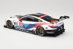 BMW M8 GTE Team RLL C. De Phillippi / B. Auberlen 2nd in Class 12 Hours of Sebring 2018 Minichamps 1:18 155182925 Diecast — photo 5 of 6