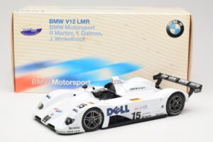 BMW V12 LMR LMP #15 P. Martini / Y. Dalmas / J. Winkelhock 24 Hours of Le Mans Winner 1999 Minichamps 1:18 80430009338 Diecas — photo 6 of 6