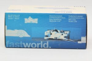 BMW V12 LMR LMP1 #42 Beck's T. Kristensen / J. Lehto / J. Müller 24 Hours of Le Mans 1999 Minichamps 1:43 80429418139 Diecast — photo 4 of 4
