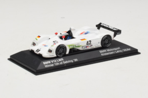 BMW V12 LMR #42 T. Kristensen / J.J. Lehto / J. Muller 24 Hours of Le Mans 1999 Minichamps 1:43 80429418137 Diecast — photo 2 of 5