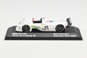 BMW V12 LMR LMP1 #42 J. Müller / J. Lehto 24 Hours of Le Mans 2000 Minichamps 1:43 80420018215 Diecast