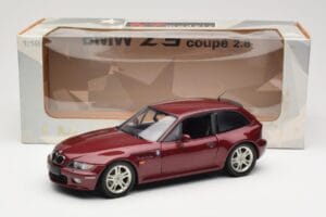 BMW Z3 Coupe 2.8 Red Metallic UT Models 1:18 20423 Diecast — photo 8 of 8