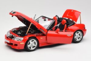 BMW Z3 E36/7 Roadster Red Bburago 1:18 3349 Diecast — photo 2 of 8
