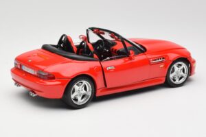 BMW Z3 E36/7 Roadster Red Bburago 1:18 3349 Diecast — photo 3 of 8