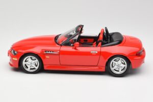 BMW Z3 E36/7 Roadster Red Bburago 1:18 3349 Diecast — photo 4 of 8