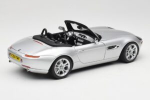BMW Z8 E52 Cabriolet Silver Kyosho 1:18 80432411551 Diecast — photo 3 of 8